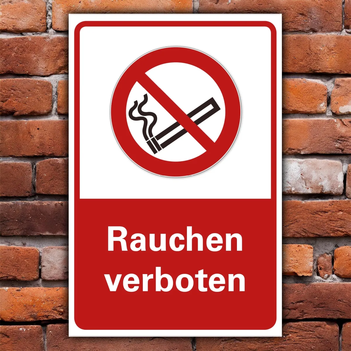 Schild - Rauchen verboten