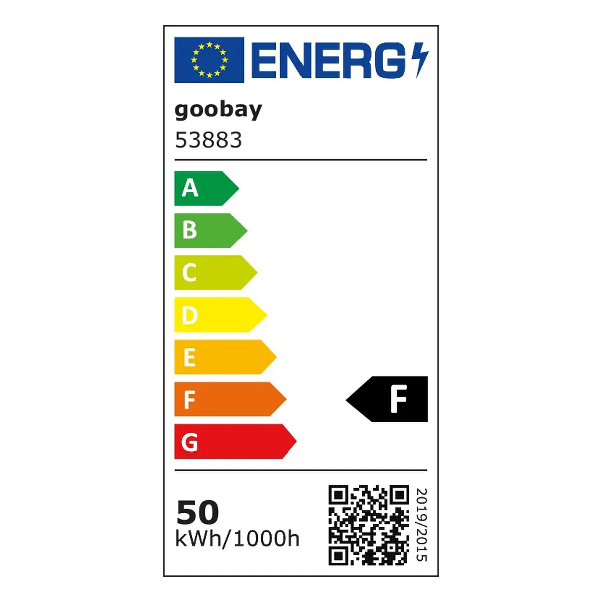 Goobay LED-Außenstrahler, 50 W, mit Bewegungsmelder