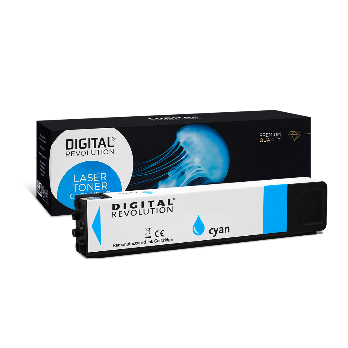 HP 973X - alternative Patrone 'cyan' 110 ml - Digital Revolution