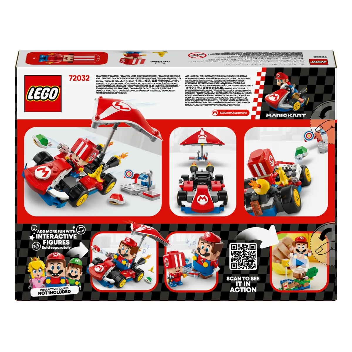 LEGO® Super Mario Mario Kart – Standard–Kart 72032