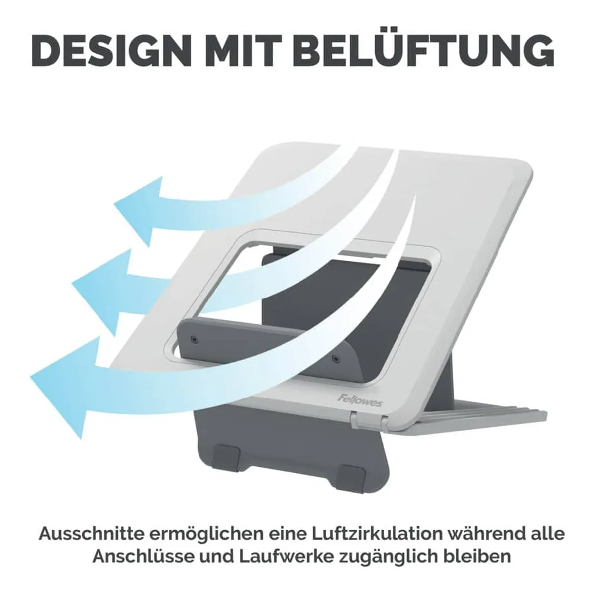 Fellowes® Breyta™ Notebookständer - weiß