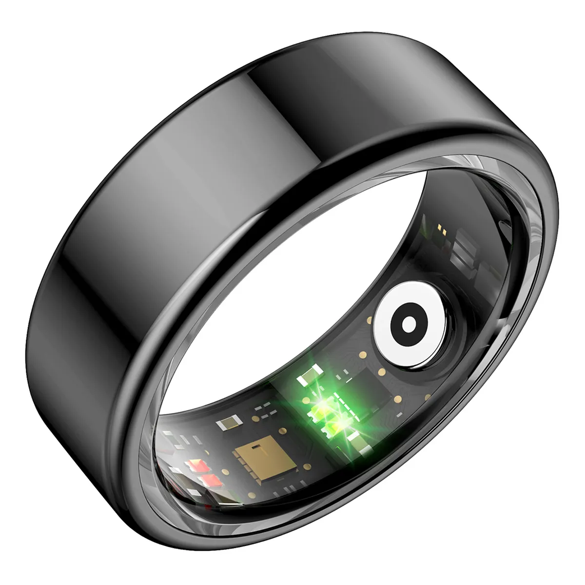 Fontastic Smart Ring “Fyri“ Fitness Gesundheitstracker schwarz | Größe 13