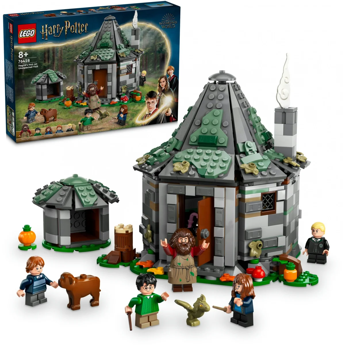 LEGO® Harry Potter Hagrids Hütte: Ein unerwarteter Besuch 76428