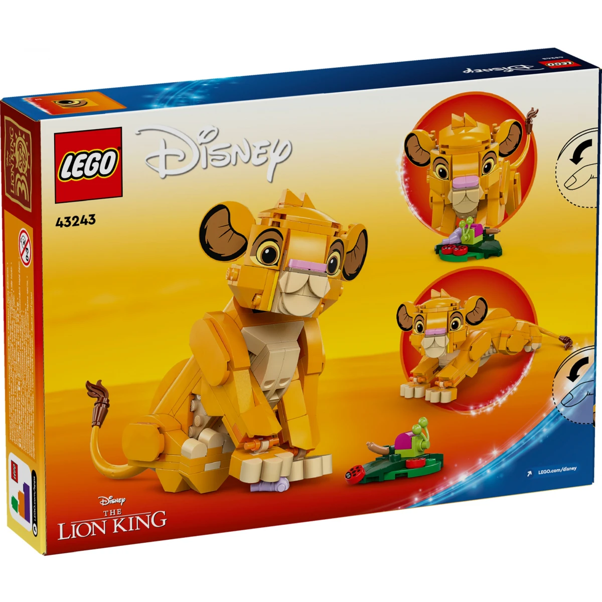 LEGO® Disney Classic Simba, das Löwenjunge des Königs 43243