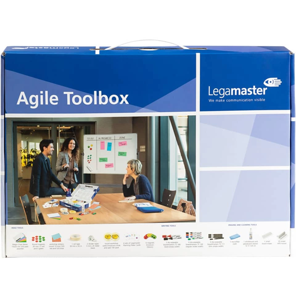 LEGAMASTER Moderationsset Agile toolbox 500-tlg.