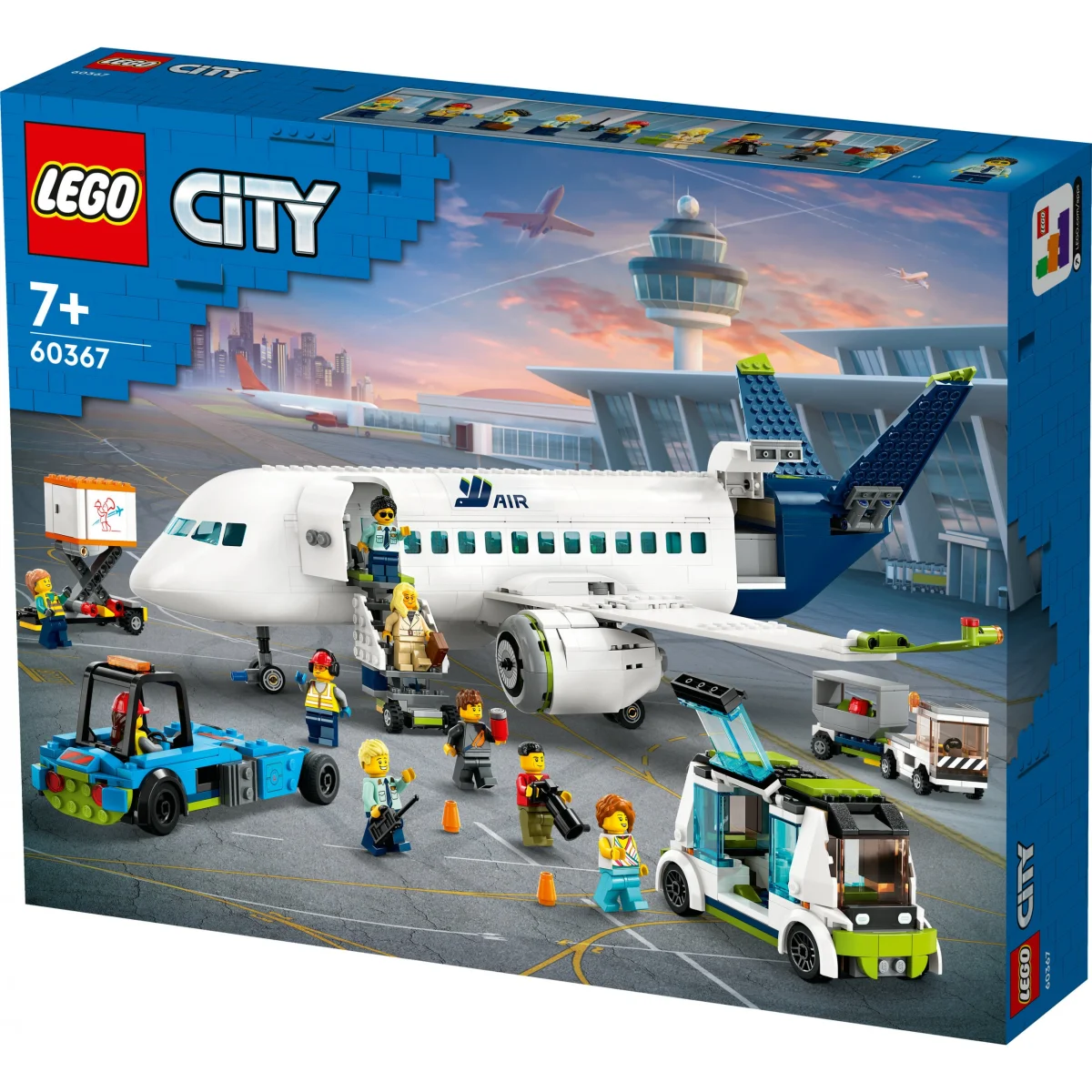 LEGO® City Passagierflugzeug 60367