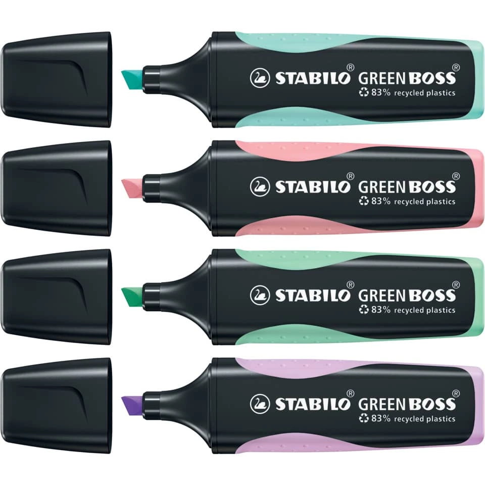 Textmarker STABILO® GREEN BOSS® Pastel, zartes Türkis