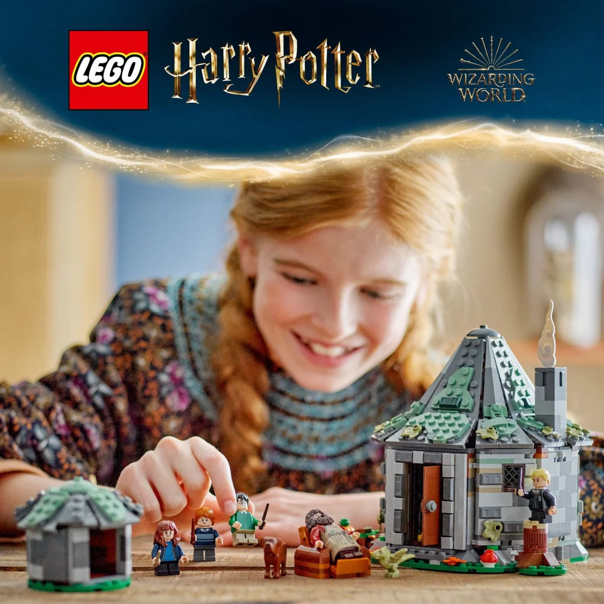 LEGO® Harry Potter Hagrids Hütte: Ein unerwarteter Besuch 76428