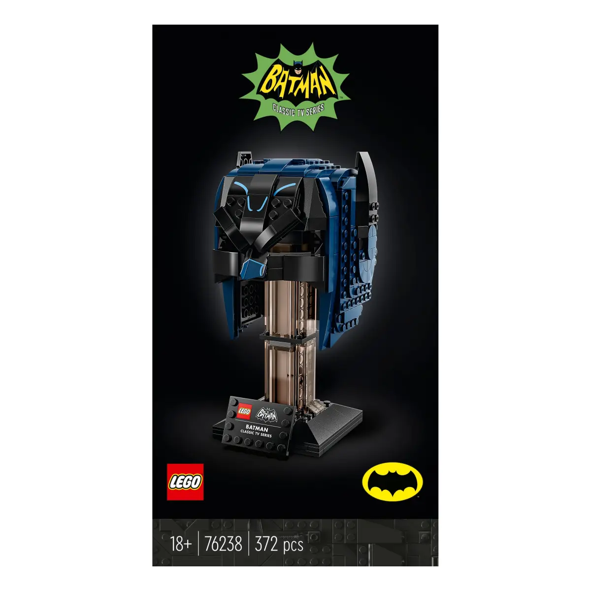 LEGO® DC - Batman Maske aus dem TV-Klassiker