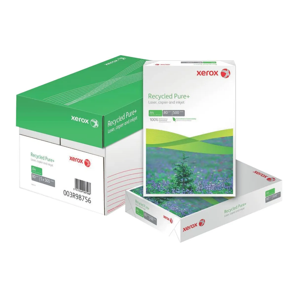 Xerox Recycled Pure+ - A4, 80 g/qm, weiß, 500 Blatt