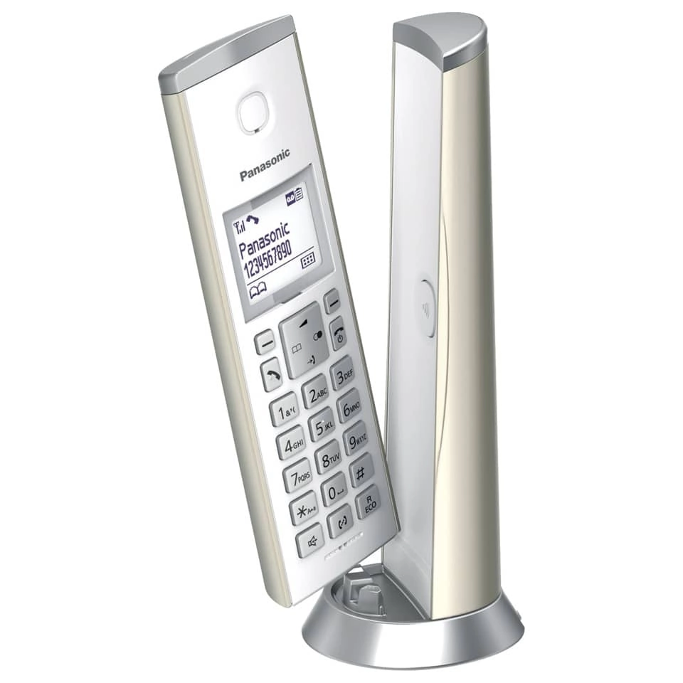 Telefon KX-TGK220GB - schnurloses, champagner