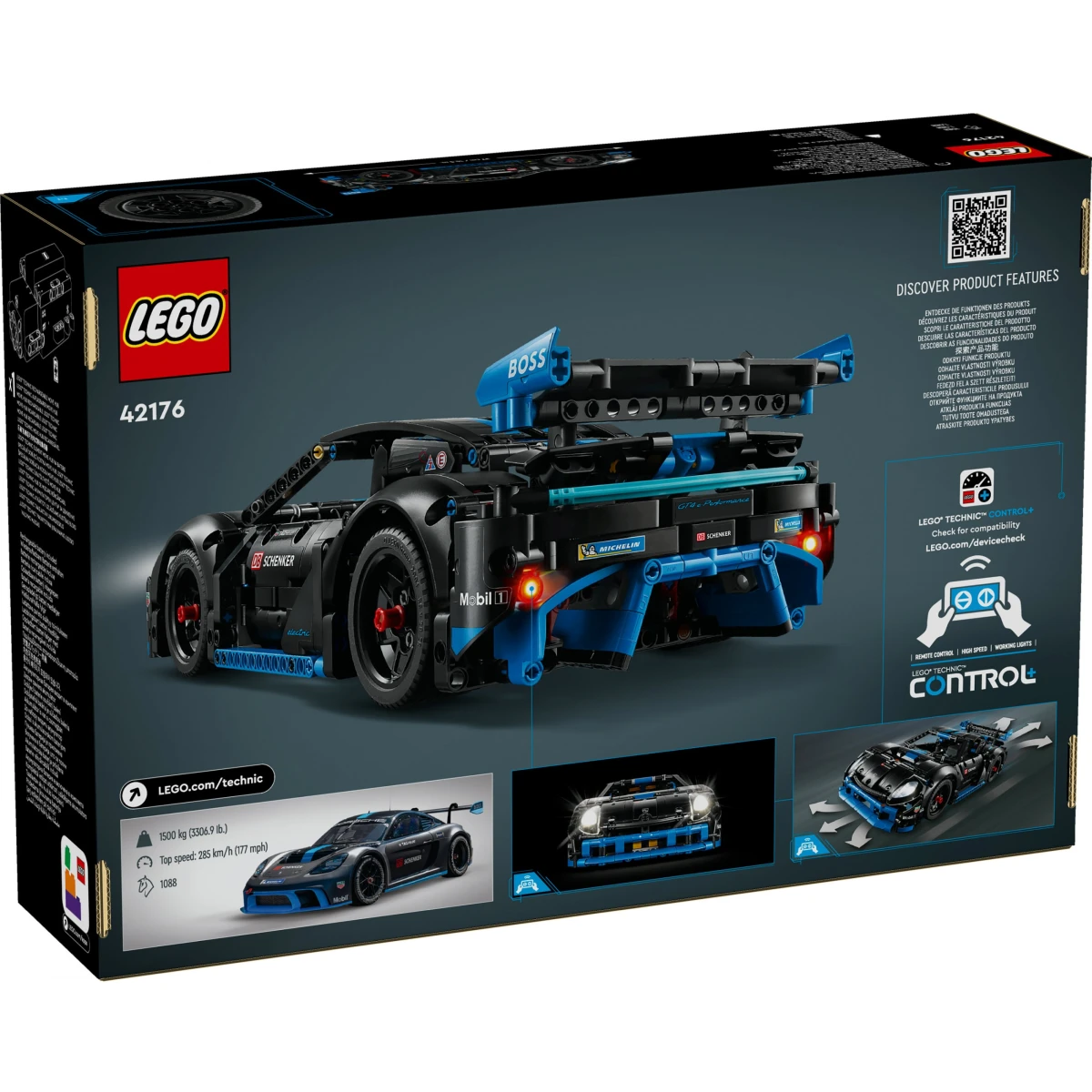 LEGO® Technic Porsche GT4 e-Performance Rennwagen 42176