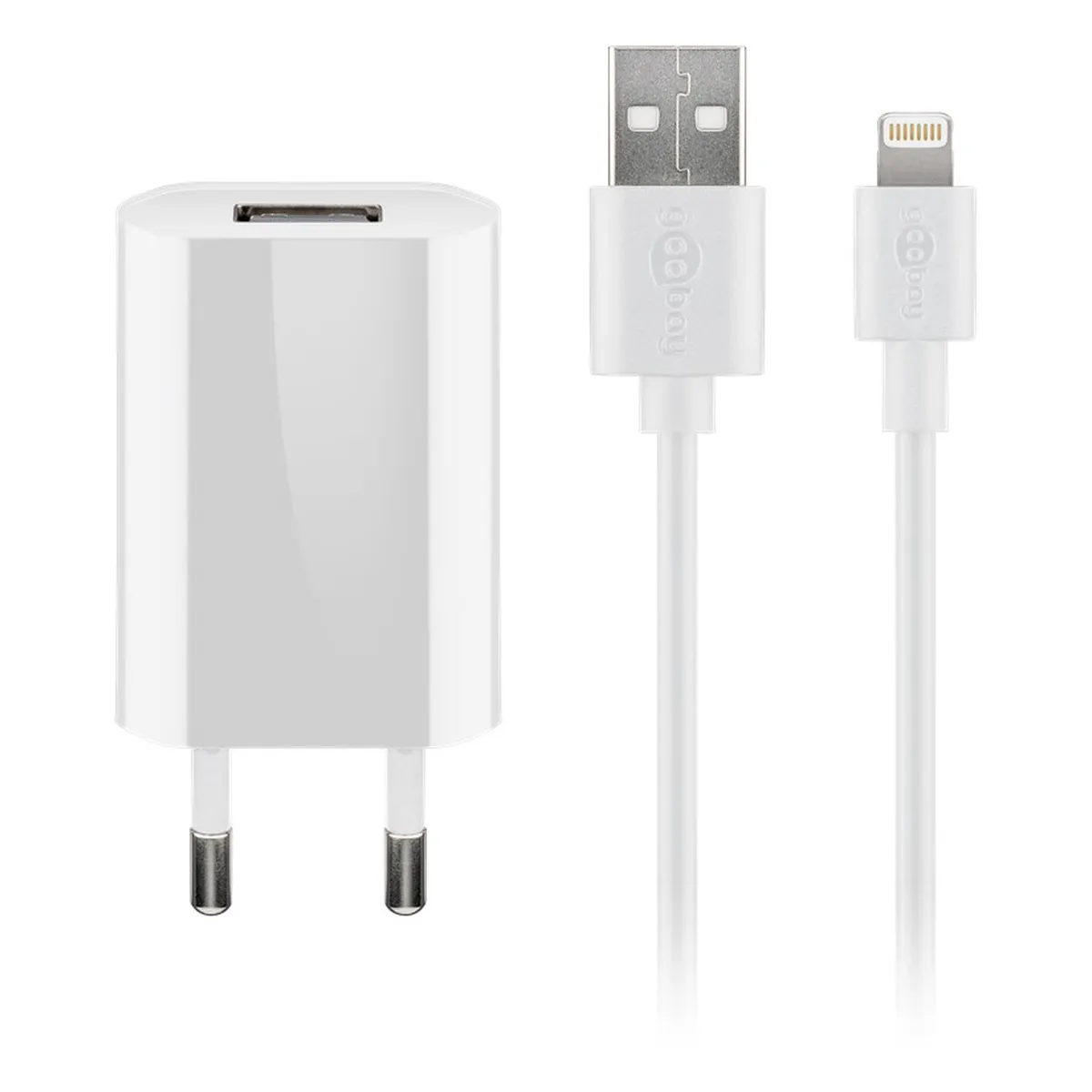 Goobay Apple Lightning Ladeset 1 A