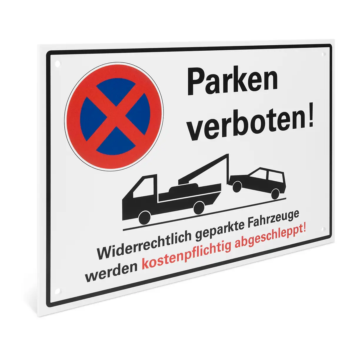 Schild - Parken verboten 