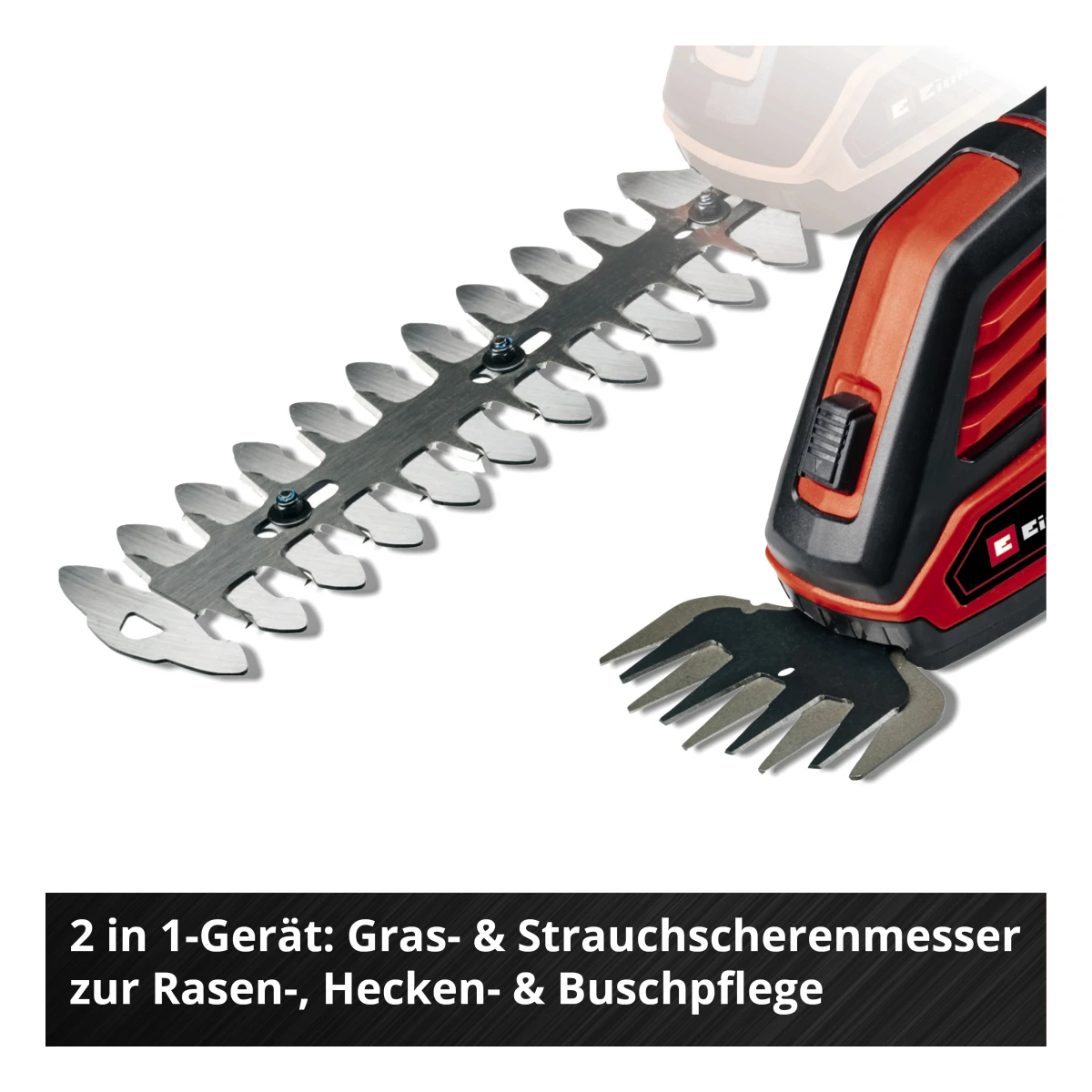 Einhell Akku-Gras- und Strauchschere GE-CG 18/100 Li-Solo