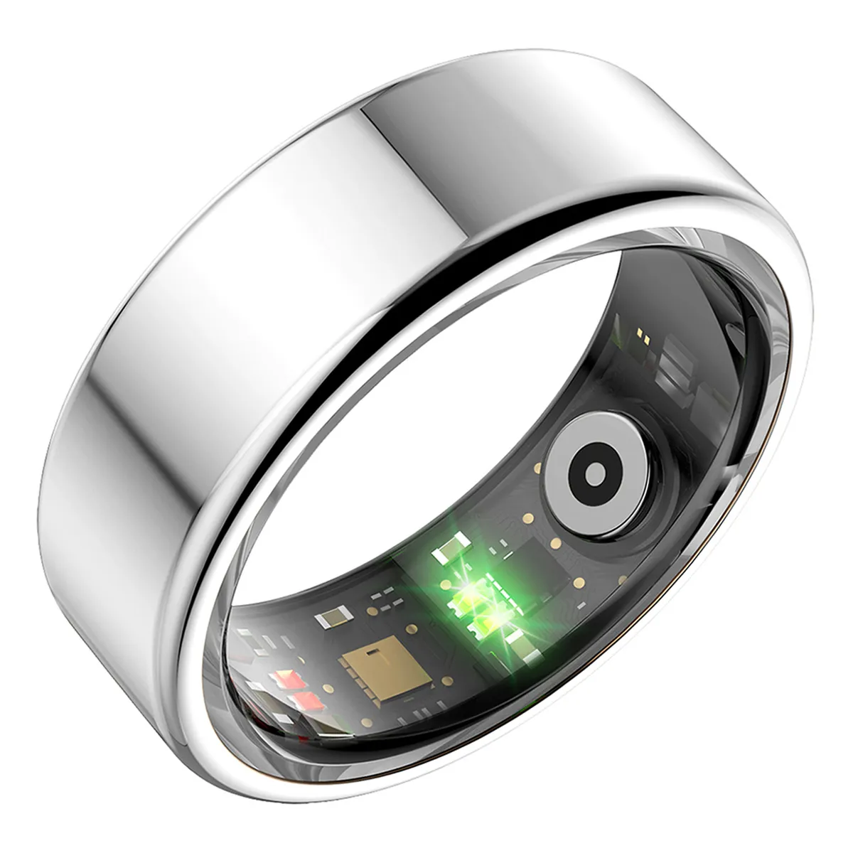 Fontastic Smart Ring “Fyri“ Fitness Gesundheitstracker silber | Größe 8