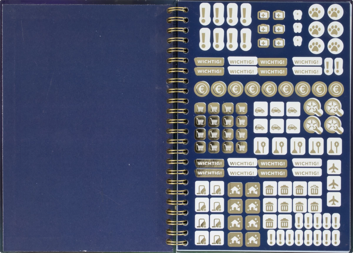 Stylex Checklistenbuch, Hochformat