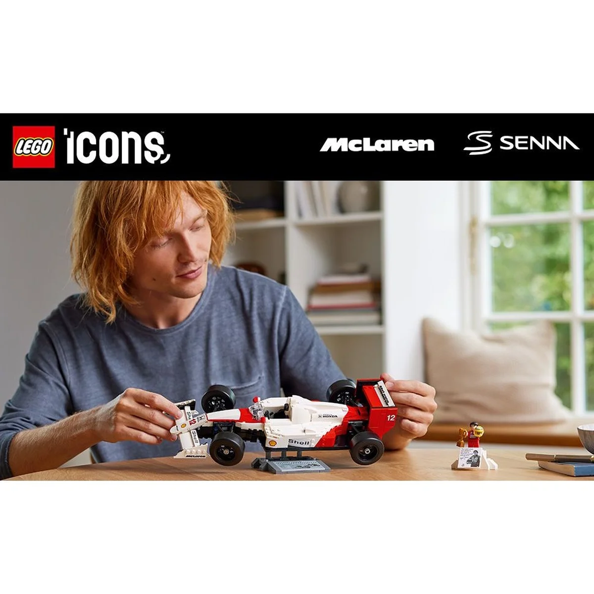 LEGO® Icons McLaren MP4/4 & Ayrton Senna 10330