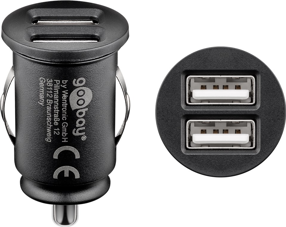 Goobay Dual USB-Autoladegerät 4,8 A