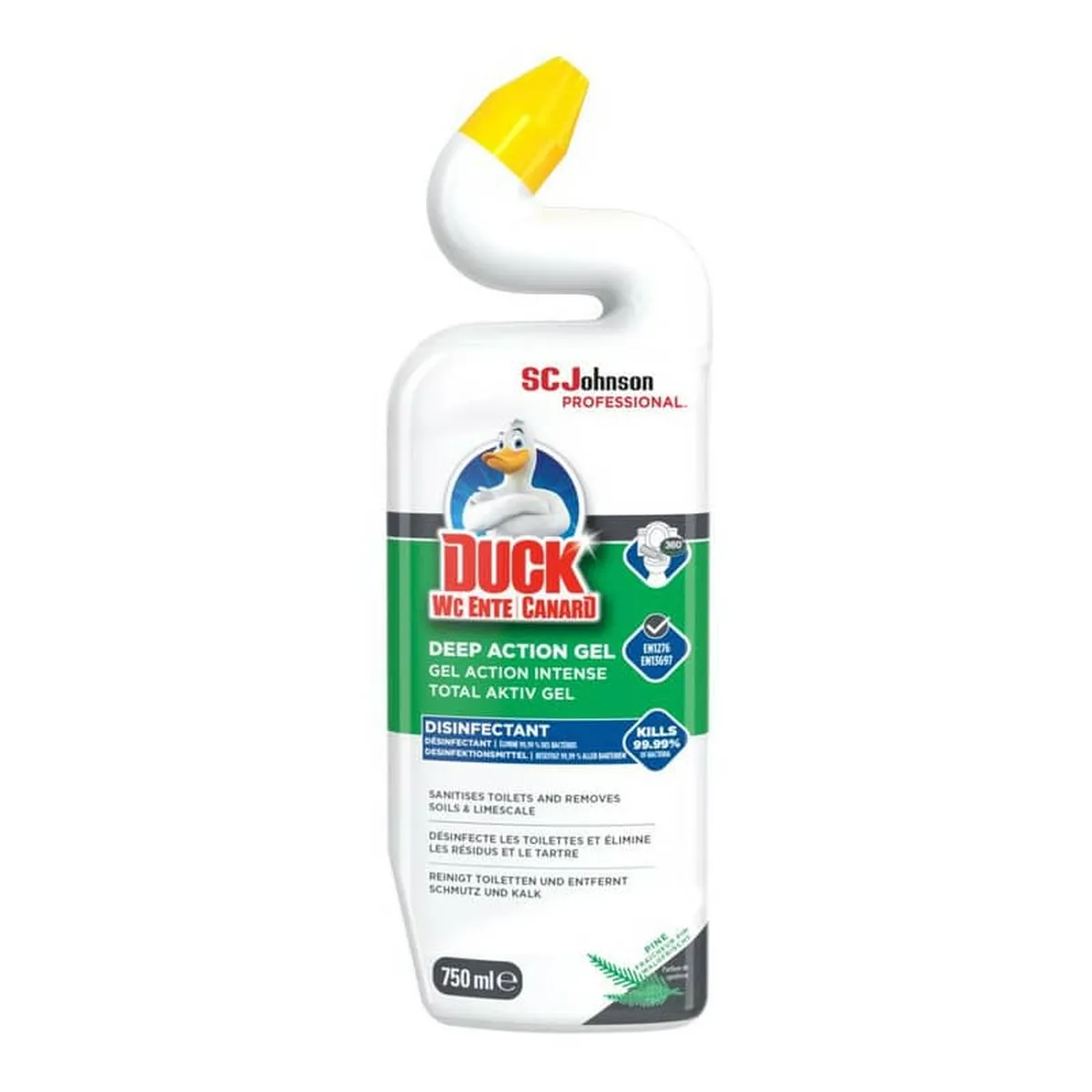 SC Johnson WC Reiniger Total Aktiv Gel Waldfrische 750 ml