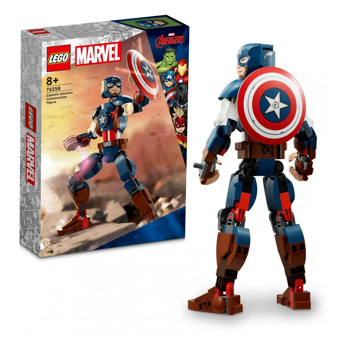 LEGO® Marvel Super Captain America Baufigur 76258