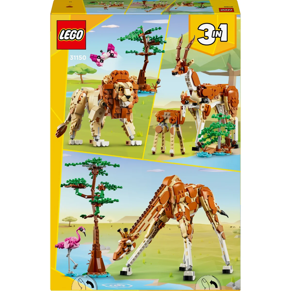 LEGO® Creator 3-in-1 Tiersafari 31150