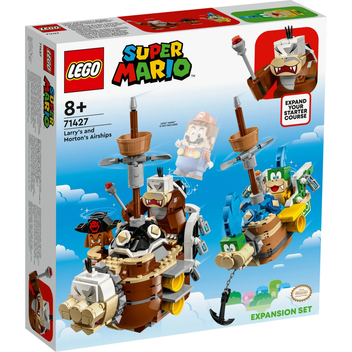 LEGO® Super Mario Larry und Mortons Luftgaleeren - Erweiterungsset 71427