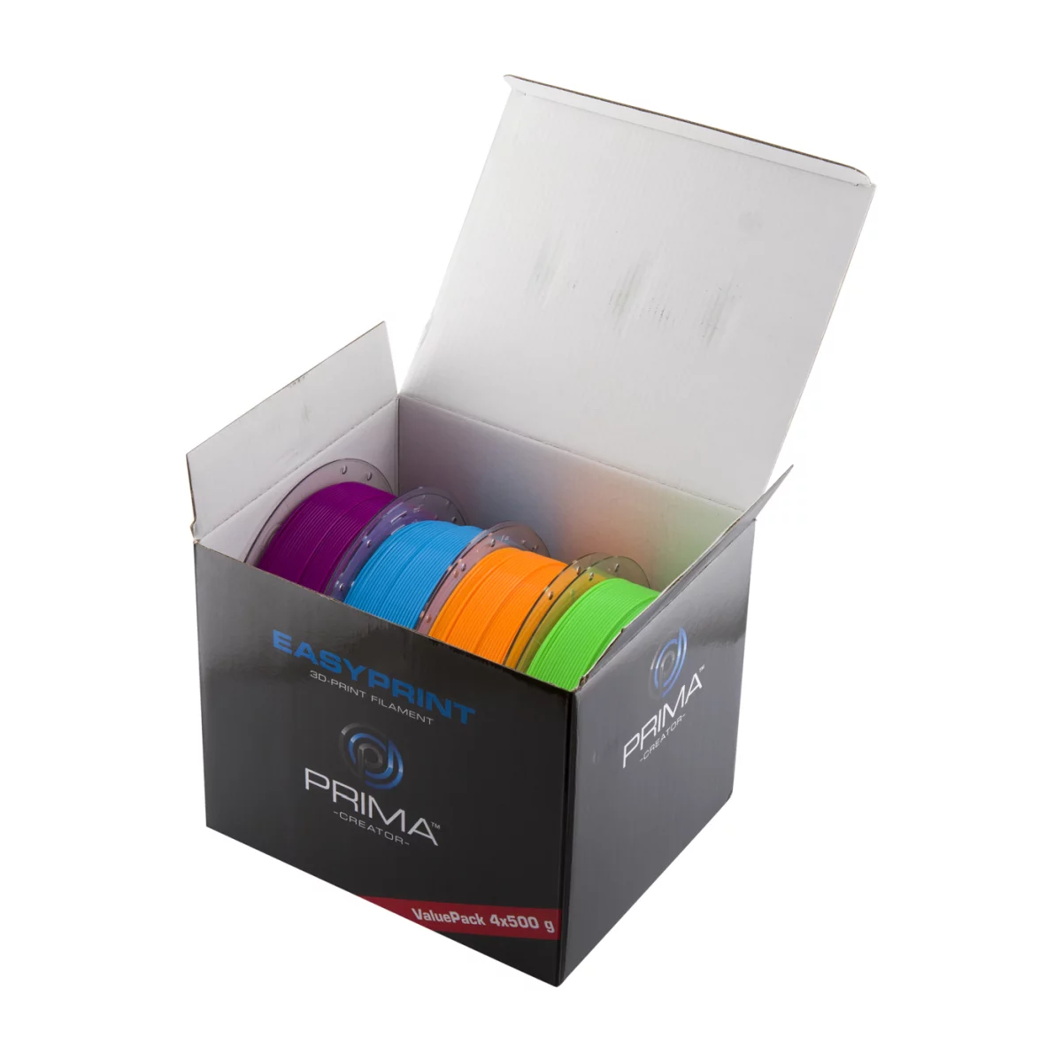 PrimaFilaments EasyPrint Value Pack PLA - 1.75mm neon 2000g