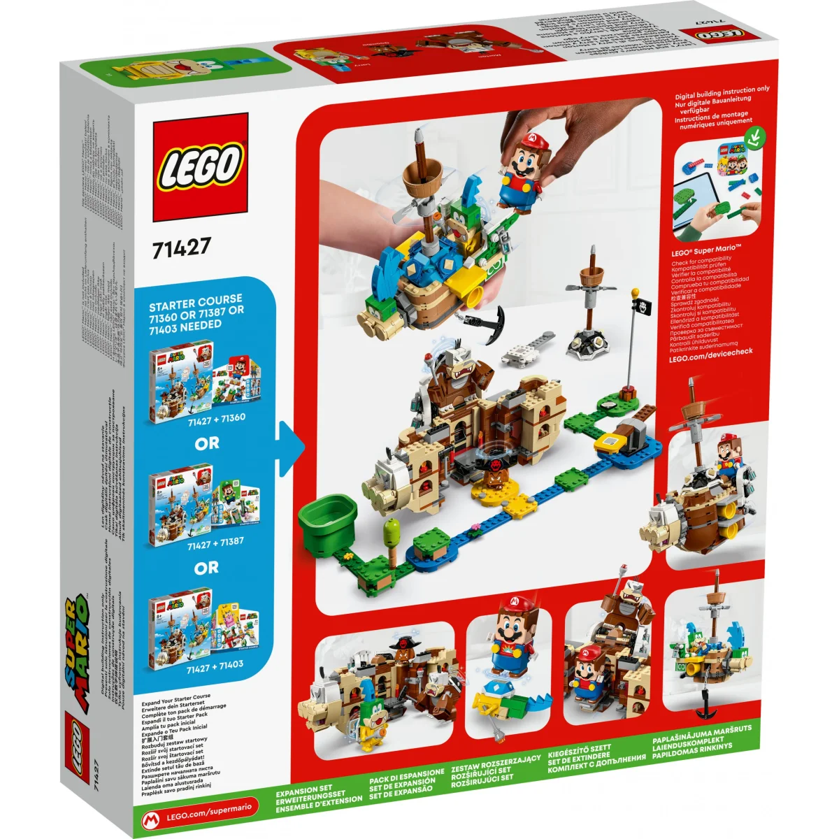 LEGO® Super Mario Larry und Mortons Luftgaleeren - Erweiterungsset 71427