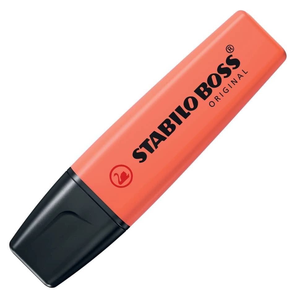 Textmarker Stabilo Boss® pastell korallrot