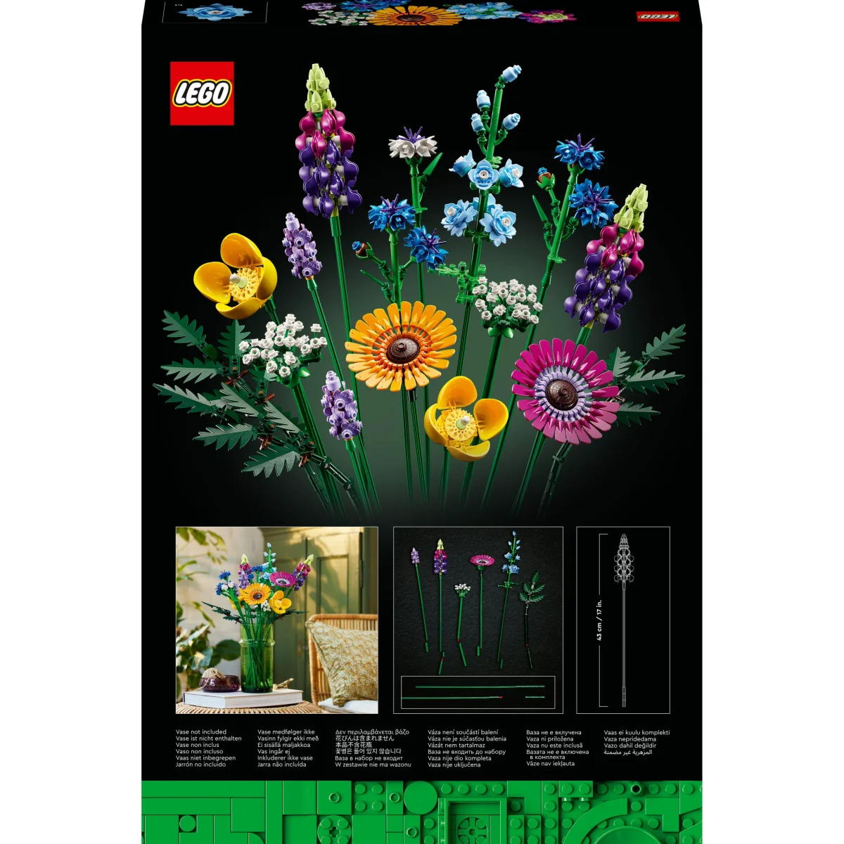 LEGO® ICONS Wildblumenstrauß 10313