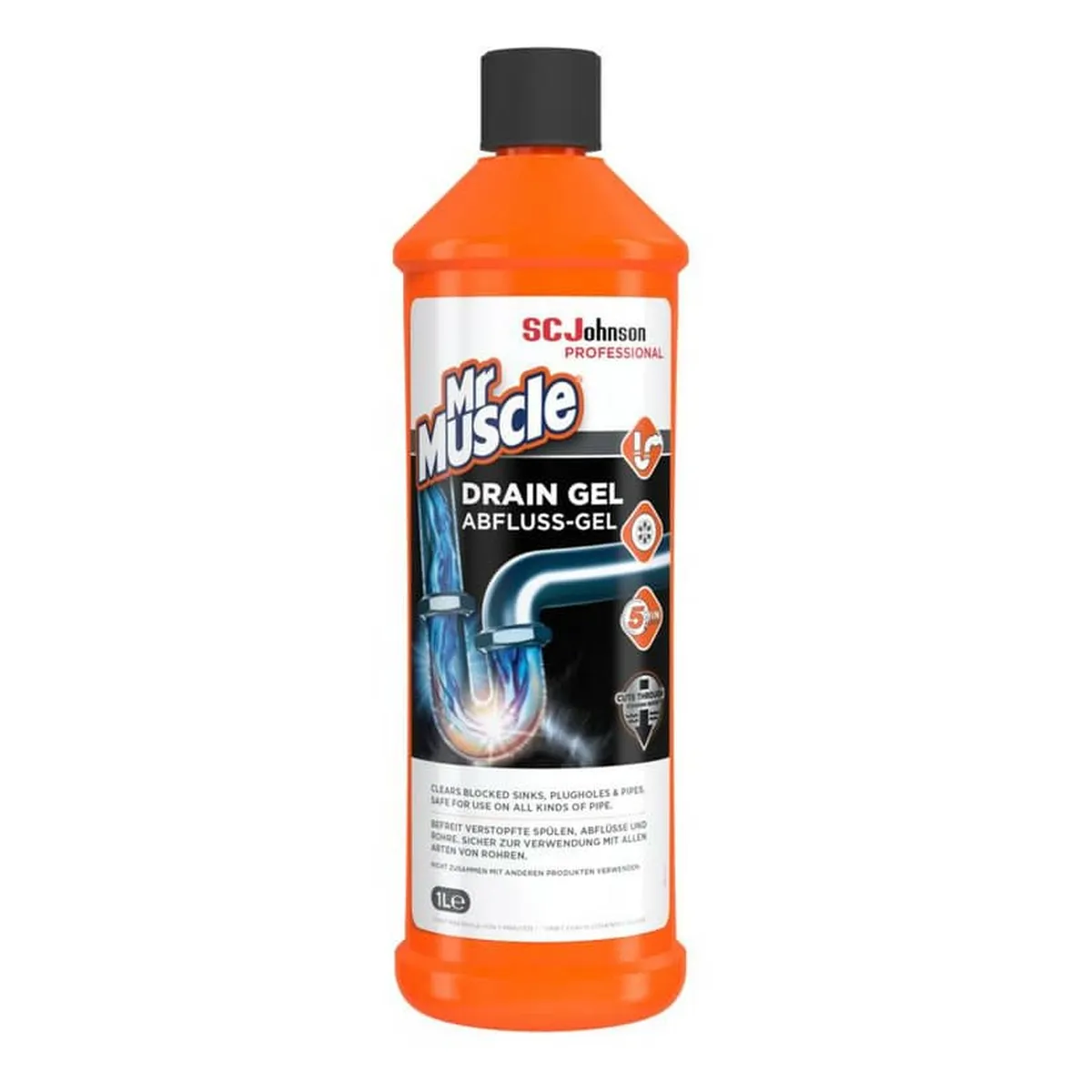 Mr Muscle® Reiniger Abfluss Gel - 1 Liter