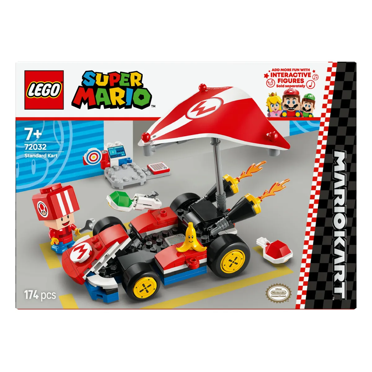 LEGO® Super Mario Mario Kart – Standard–Kart 72032