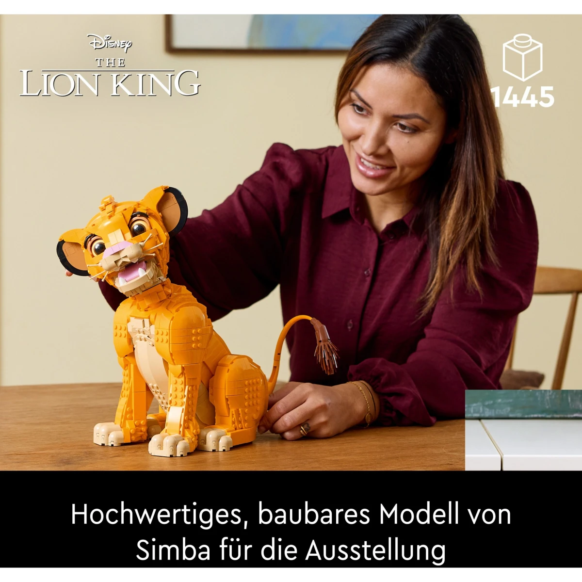 LEGO® Disney Simba, Der junge König der Löwen 43247