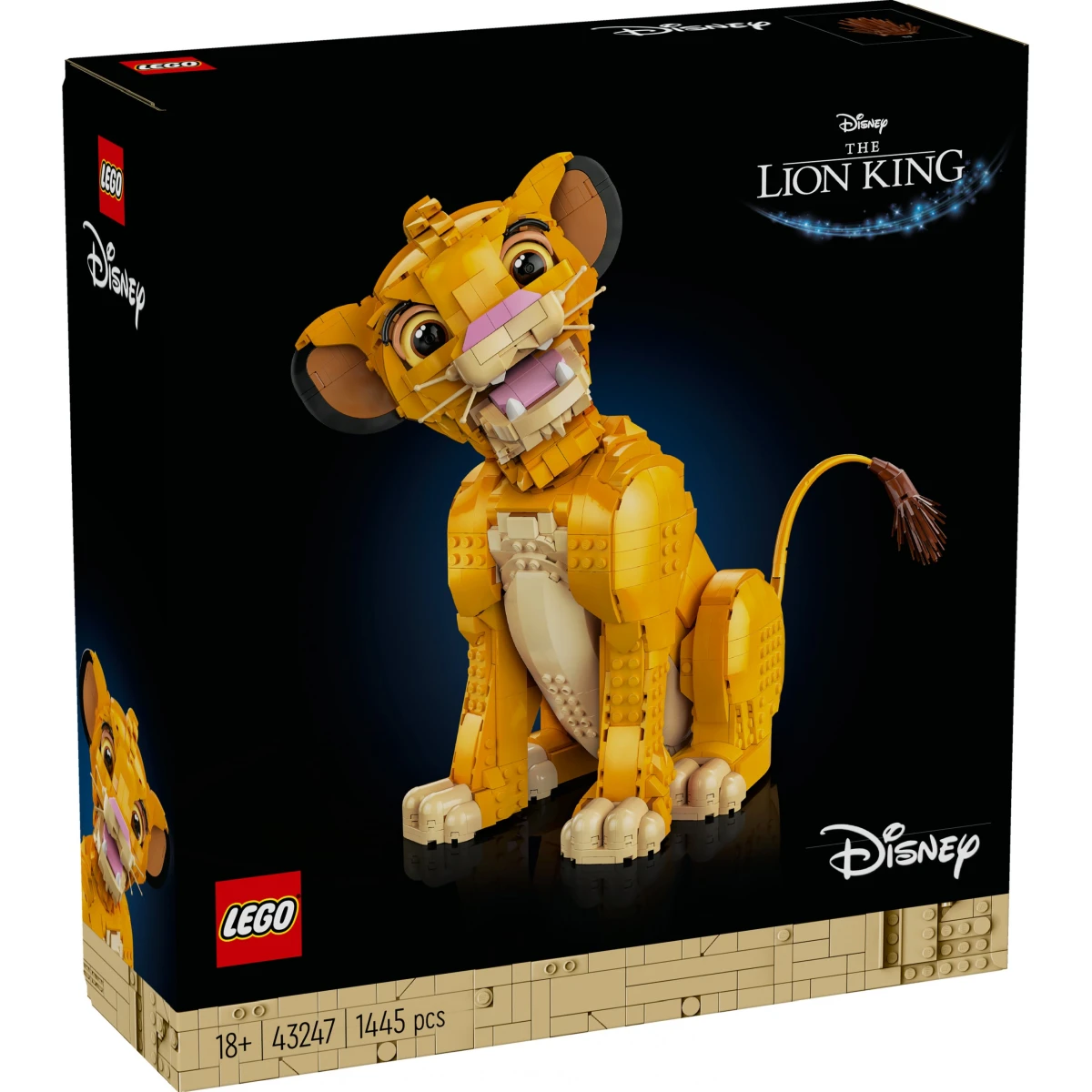 LEGO® Disney Simba, Der junge König der Löwen 43247