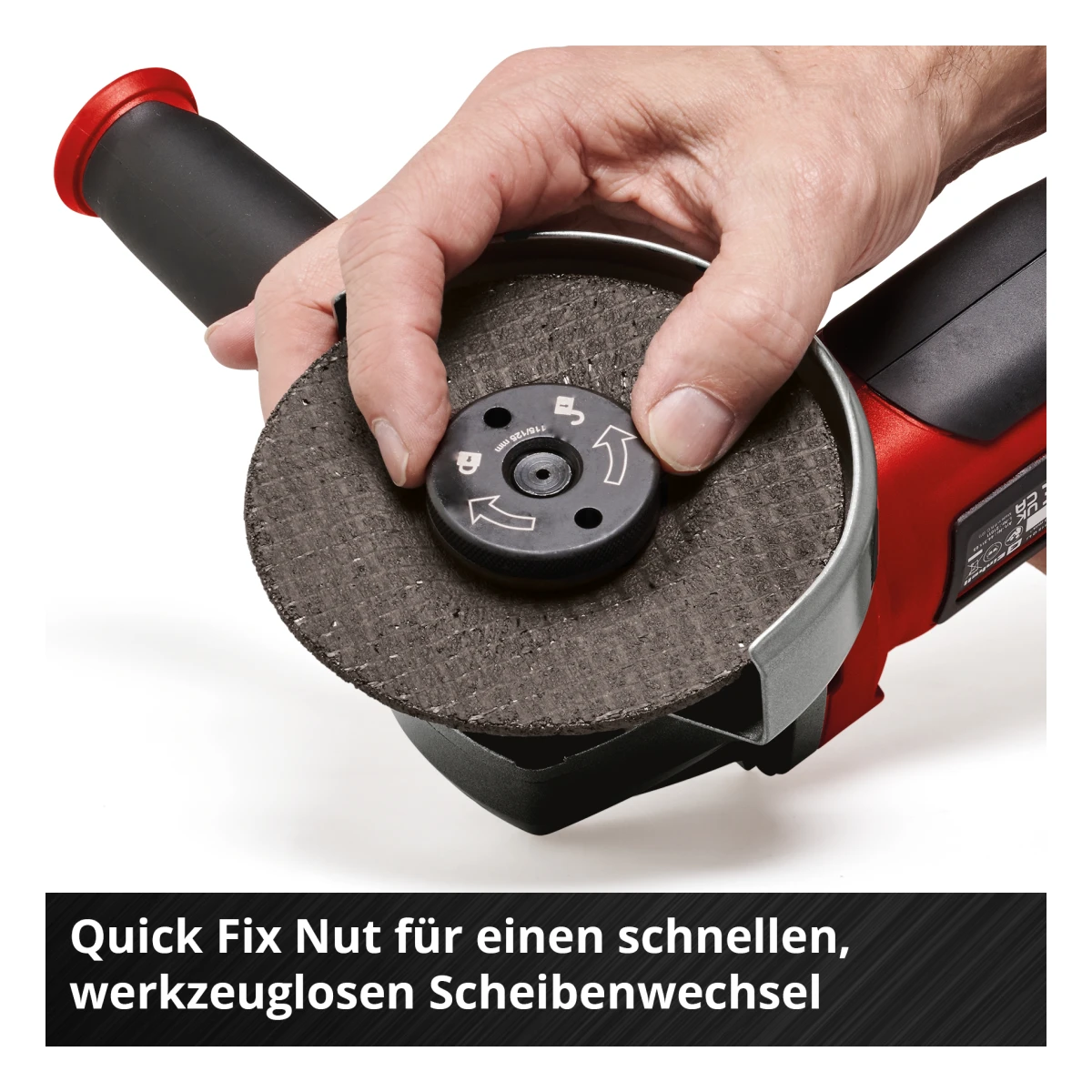 Einhell Akku-Winkelschleifer TE-AG 18/115 Li-Solo