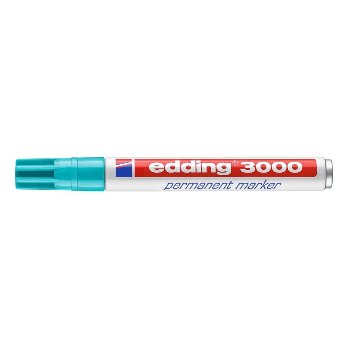 Edding 3000 Permanentmarker - nachfüllbar, 1,5 - 3 mm, türkis