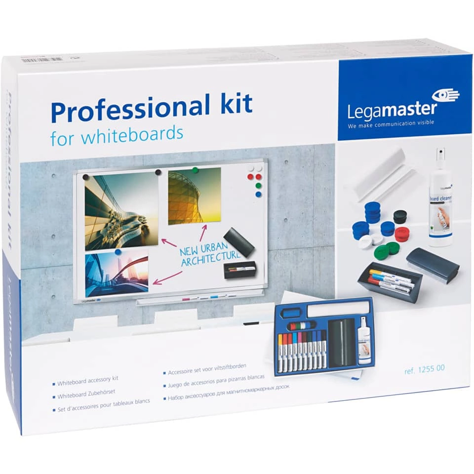 LEGAMASTER Whiteboard PROFESSIONAL Zubehörset - 77-tlg.